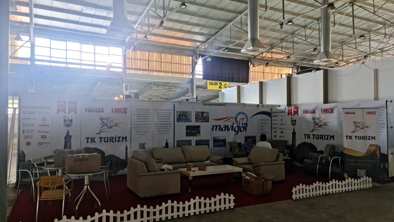TK Turizm fuar standı