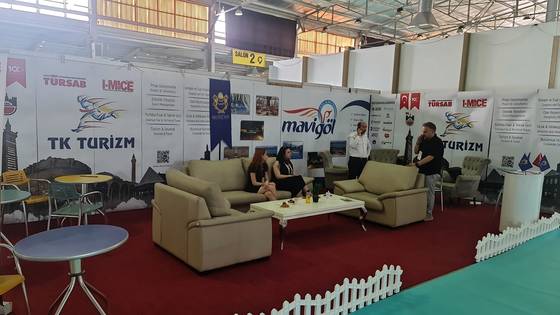 TK Turizm fuar ve stant çalışması